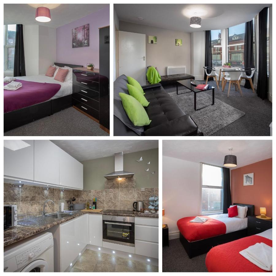 02 Springfield - Sleeps 6 Apartment Blackpool Luaran gambar
